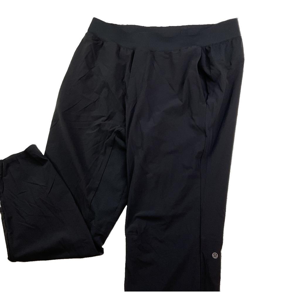 Lululemon In Mind Joggers Pants Men XL LM5556S Zip Leg Athletic Gym Train Logo